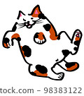 Rolling cat 98383122