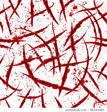 Red claw blood wounds wallpaper 98385485