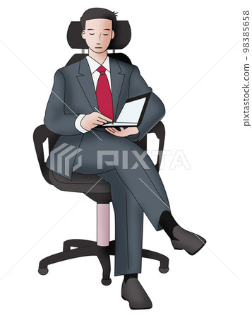 辦公室工作人員插圖，辦公室工作人員，男性 98385658