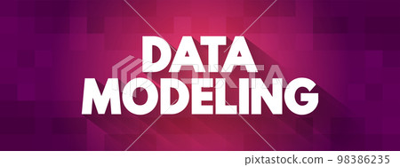 Data Modeling - process of creating a data model for an information system by applying certain formal techniques, text concept for presentations and reports Data Modeling - process of creating a data model for an information system by applying certain formal techniques, text concept for presentations and reports 98386235