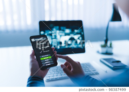 programming, female, lady 98387499