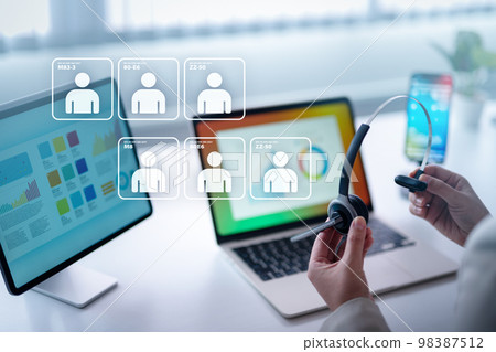 團隊 耳機 合作 98387512