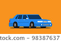 Vector illustration of a car 98387637