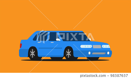 Vector illustration of a car 98387637