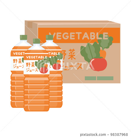 Vegetable juice in PET bottles sold by the case Vegetable juice in PET bottles sold by the case 98387968