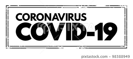 Coronavirus Covid-19 text, medical concept background Coronavirus Covid-19 text, medical concept background 98388949