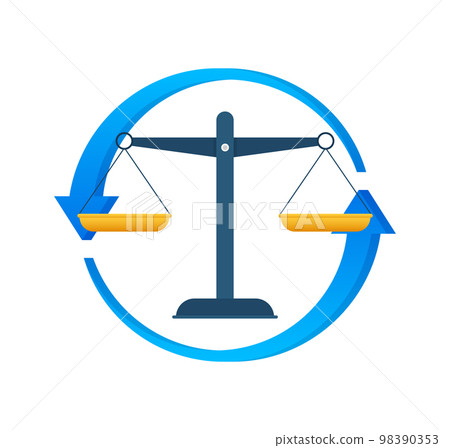 Legal process sign, label. Vector stock illustration Legal process sign, label. Vector stock illustration 98390353