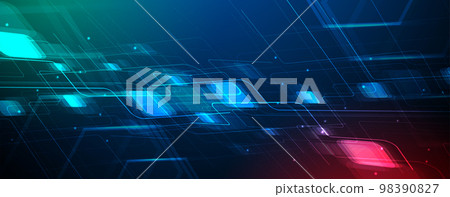 abstract futuristic fade computer technology business background 98390827