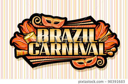Vector banner for Brazil Carnival 98391683
