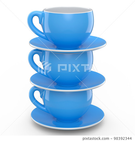 Set of ceramic coffee cup for cappuccino, americano, espresso, mocha, latte Set of ceramic coffee cup for cappuccino, americano, espresso, mocha, latte 98392344