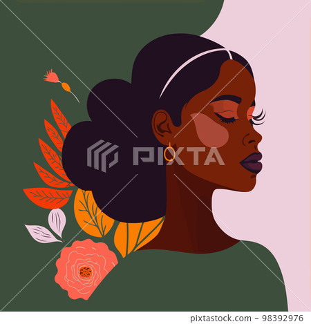 adult woman illustrating international women's day with fictional character 98392976