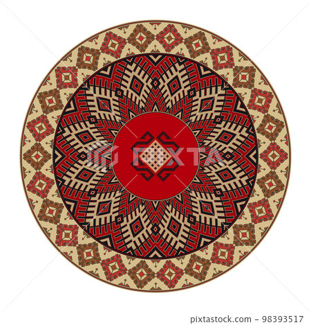 Kilim round design element 12 98393517