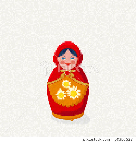 Matryoshka pixel art 98393528