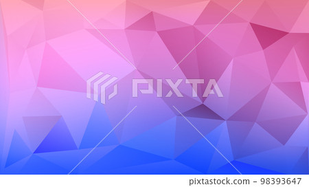 Abstract low poly background of triangles 98393647