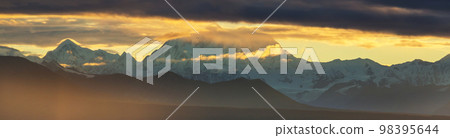 Mountains on Alaska 98395644