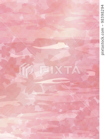 Plaid pattern pink spring background illustration 98398294