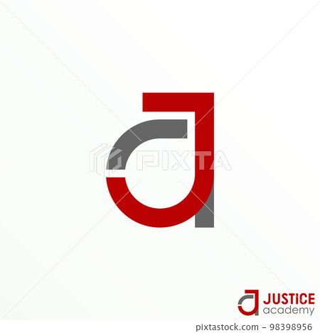 Simple Letter JA ot AJ sans serif font with connected image graphic icon logo design concept vector stock. Can be used as a symbol related to initial. Simple Letter JA ot AJ sans serif font with connected image graphic icon logo design concept vector stock. Can be used as a symbol related to initial. 98398956