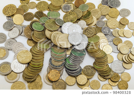 Different countries coins background 98400328