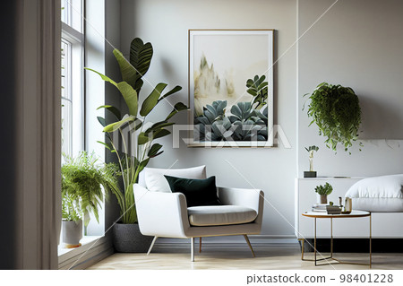 Image material: Image of a modern living room Image material: Image of a modern living room 98401228