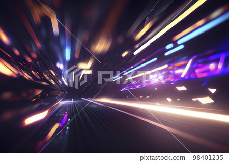 背景材料：近期抽象激光束的淺色背景 98401235