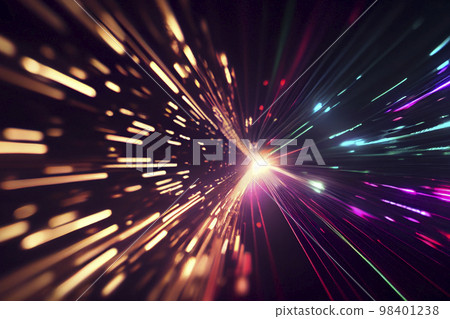 背景材料：近期抽象激光束的淺色背景 98401238