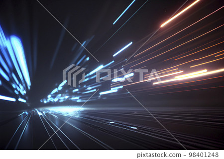 背景材料：近期抽象激光束的淺色背景 98401248