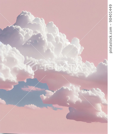 圖片素材：美麗的粉色天空圖片背景 98401449