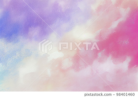 背景材料：淡粉色水彩紋理背景 98401460