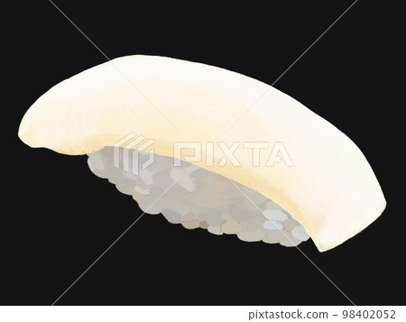 Squid nigiri sushi (without plate) 98402052