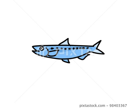 沙丁魚變形擬人化 沙丁魚變形擬人化 98403367