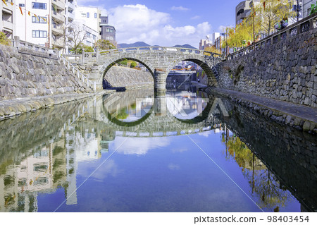 長崎的人氣景點梅根橋 98403454