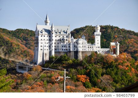 Shiratori Castle in Himeji Taiyo Park theme park 98403799