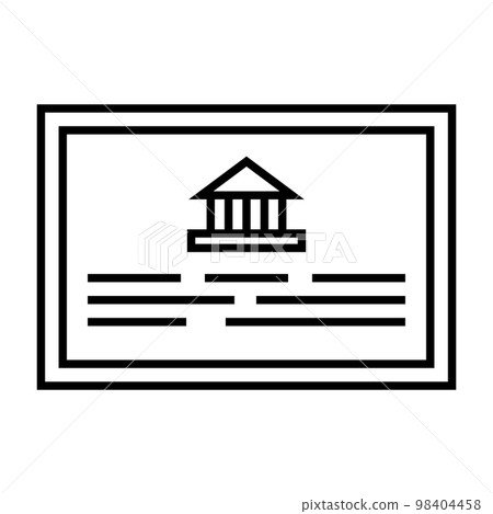 Government bond icon. bonds. monetary debt. vector. Government bond icon. bonds. monetary debt. vector. 98404458