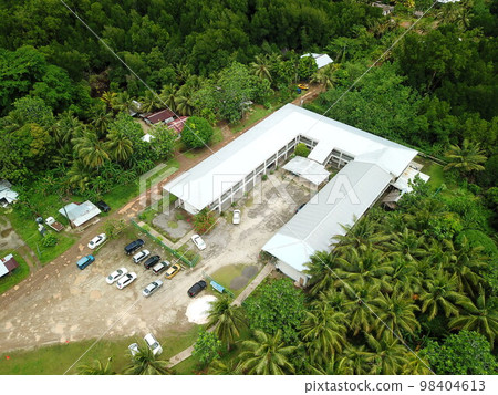 Lelu Ruins Historic Park at Kosrae, Federated States of Micronesia. 98404613
