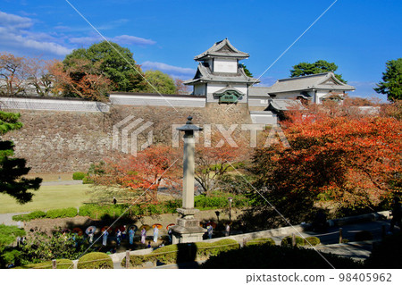 石川門和金澤城（石川縣金澤市） 98405962