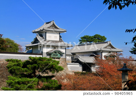 石川門和金澤城（石川縣金澤市） 98405965