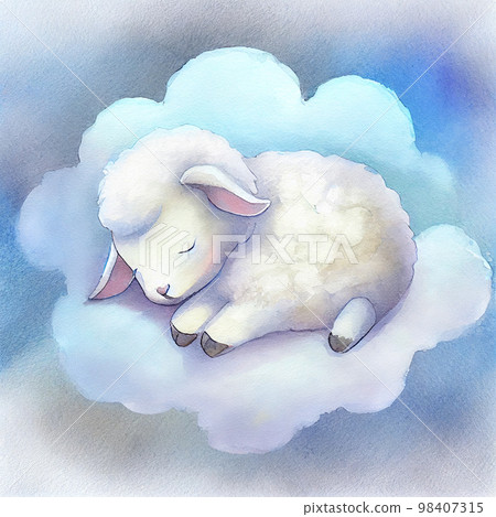 Cute sheep, Sweet dreams, Counting sheeps - Baby nursery collection. Cute sheep, Sweet dreams, Counting sheeps - Baby nursery collection. 98407315