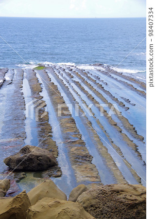 Nichinan Kaigan Ogre's Washing Rock Miyazaki Prefecture Tourist Attraction Mizunari Rock 98407334