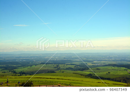 A large panorama ranch with a magnificent view of the Tokachi Plain!! 98407349