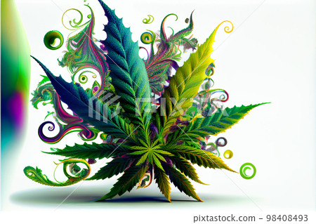 marijuana plant flower marijuana plant flower 98408493