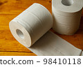 toilet paper on the table 98410118
