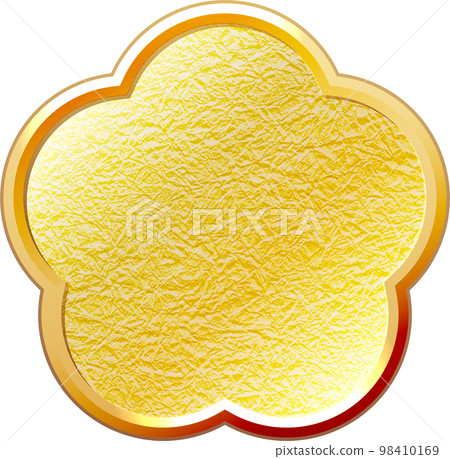 A medal with a luxurious Japanese design 98410169