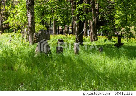 Ancient stone crosses Ancient stone crosses 98412132