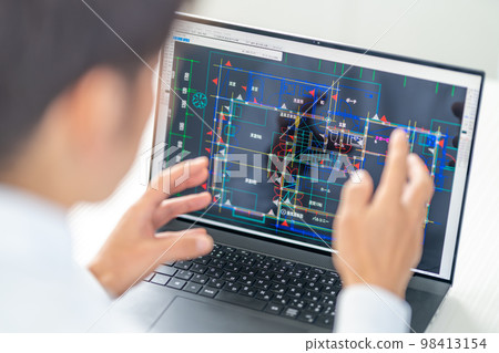 CAD operation, drafting, drafting, proposal, renovation 98413154