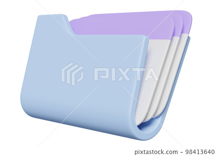3d folder icon isolated. storage download, data transfering, datacenter connection network, minimal concept, 3d render illustration 3d folder icon isolated. storage download, data transfering, datacenter connection network, minimal concept, 3d render illustration 98413640