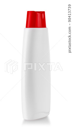 bottle with shower gel isolated on white background 98413739