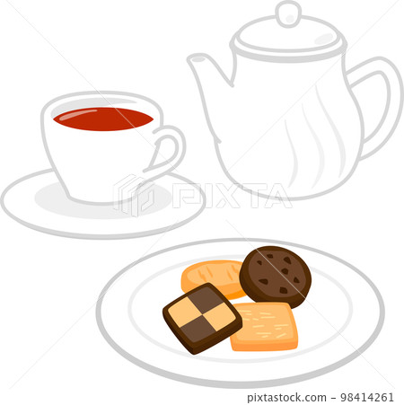 茶和餅乾，下午茶時間 98414261