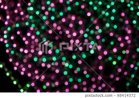 Abstract Blur Background Purple and Green Bokeh Background 98414372
