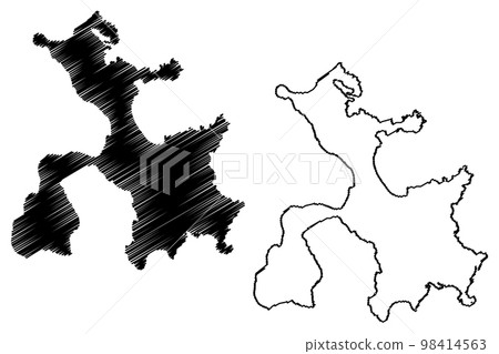 Stronsay island (United Kingdom of Great Britain and Northern Ireland, Scotland, Orkney) map vector illustration, scribble sketch Isle of Stronsay map Stronsay island (United Kingdom of Great Britain and Northern Ireland, Scotland, Orkney) map vector illustration, scribble sketch Isle of Stronsay map 98414563