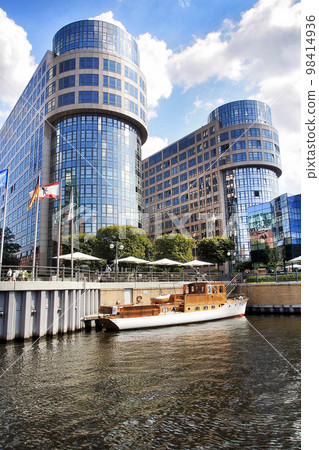 Riverside buildings, Berlin, Germany 98414936